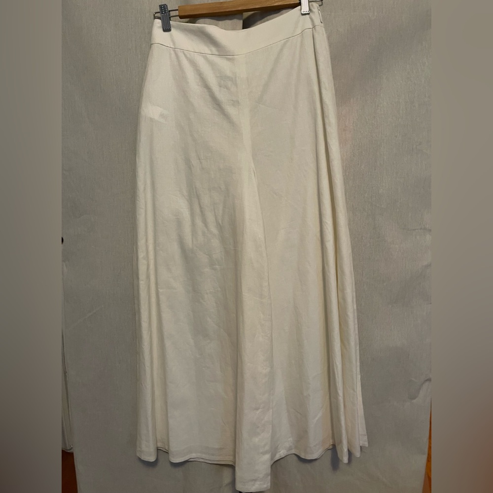 Kate Spade Linen Wide Leg Pant - Picture 2 of 3